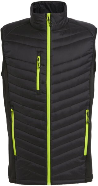 black/lime green