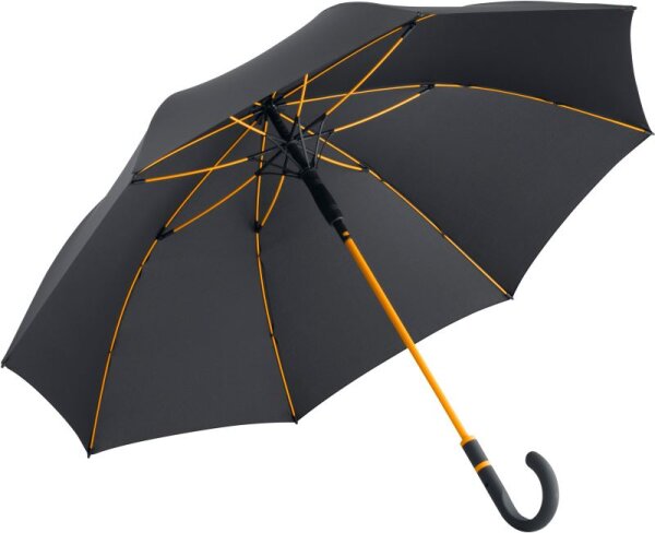 black/orange