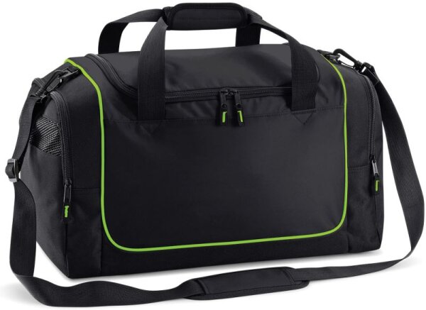 black/lime green