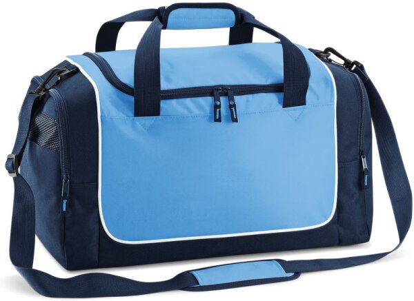sky blue/french navy/white
