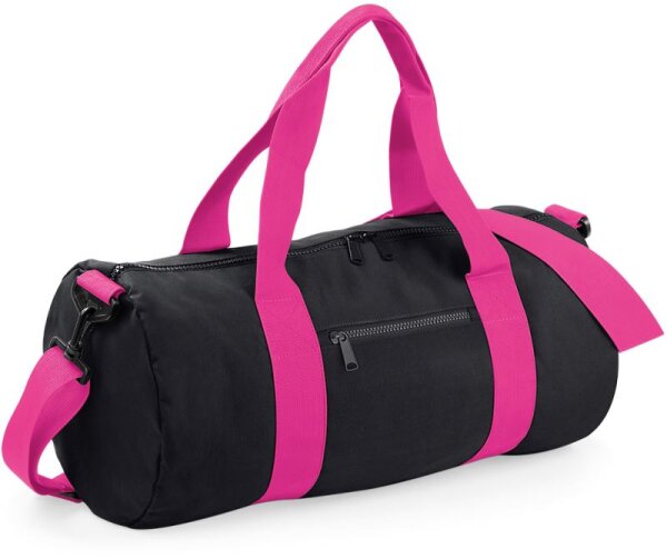 black/fuchsia
