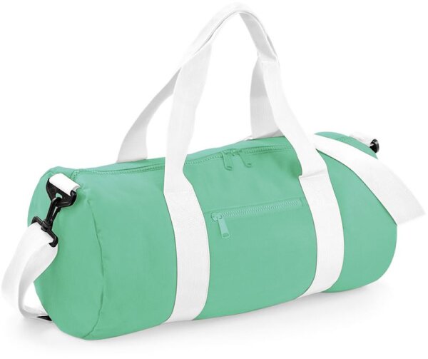 mint green/white