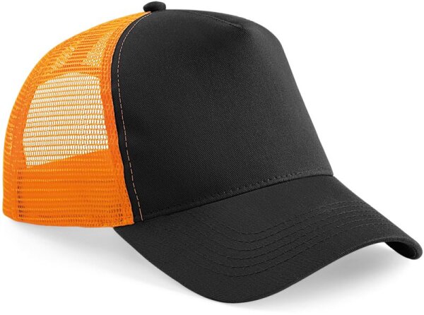 black/orange