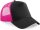 black/fuchsia