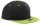 black/lime green