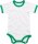 white/kelly green