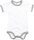white/heather grey melange