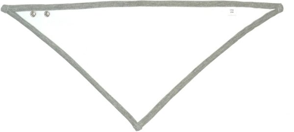 white/heather grey melange