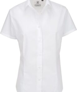 Popeline Bluse kurzarm B&C | Heritage SSL /women