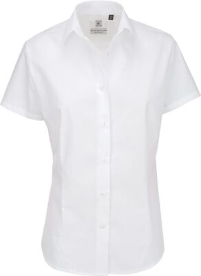 Popeline Bluse kurzarm B&C | Heritage SSL /women
