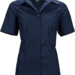 Popeline Business Bluse kurzarm Daiber | JN 643