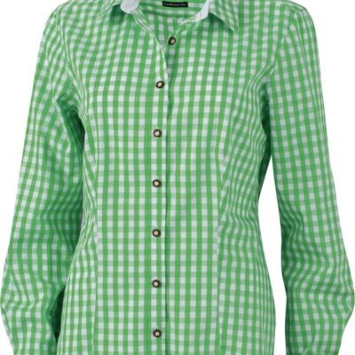 Popeline Karo Trachten Bluse Daiber | JN 637