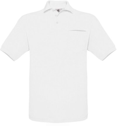 Piqué Polo mit Brusttasche B&C | Safran Pocket Piqué Polo mit Brusttasche B&C | Safran Pocket