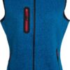 Damen Strickfleece Weste mit Stehkragen Daiber | JN 773 Damen Strickfleece Weste mit Stehkragen Daiber | JN 773