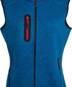 Damen Strickfleece Weste mit Stehkragen Daiber | JN 773