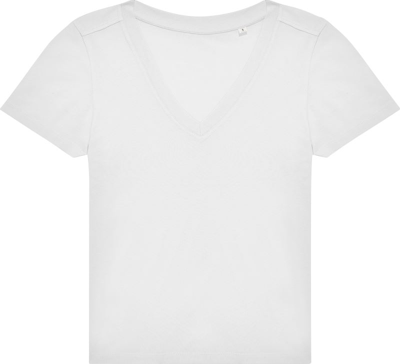 Damen V-Ausschnitt T-Shirt B&C | #E150 V /women