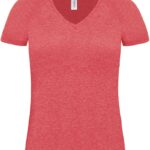 Damen Medium Fit V-Ausschnitt T-Shirt B&C | Blondie Deluxe /women