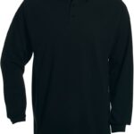 Schweres Piqué Polo langarm B&C | Heavymill LSL