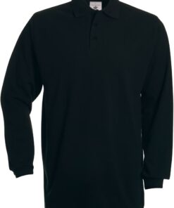 Schweres Piqué Polo langarm B&C | Heavymill LSL