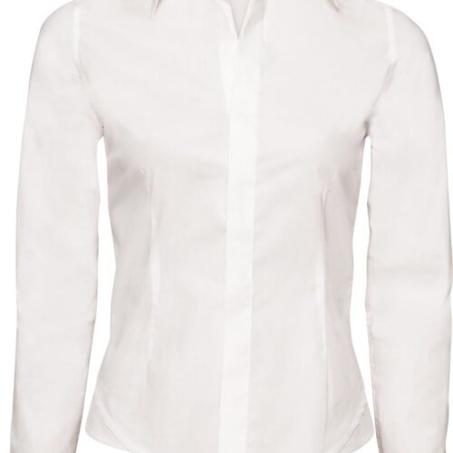 Stretch Bluse langarm B&C | Love Story