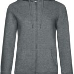 Damen Kapuzen Sweatjacke B&C | QUEEN Zipped Hood_°