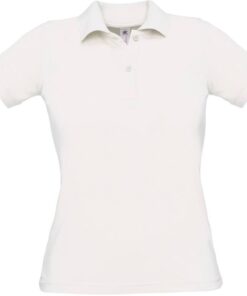 Damen Piqué Polo B&C | Safran Pure /women