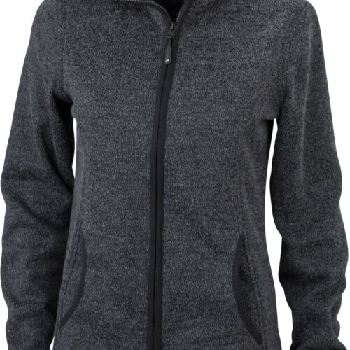 Damen Strickfleece Kapuzenjacke Daiber | JN 588