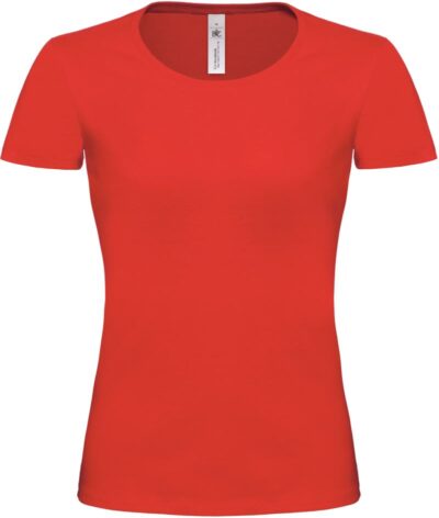 Schweres Damen Medium Fit T-Shirt B&C | Exact Top /women