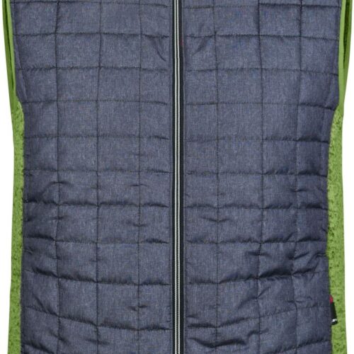 Herren Hybrid Strickfleece Gilet Daiber | JN 740