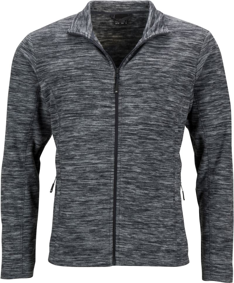 Herren Melange Fleece Jacke Daiber | JN 770