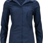 Popeline Business Bluse langarm Daiber | JN 641