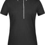 Damen Piqué Polo Stripe Daiber | JN 727
