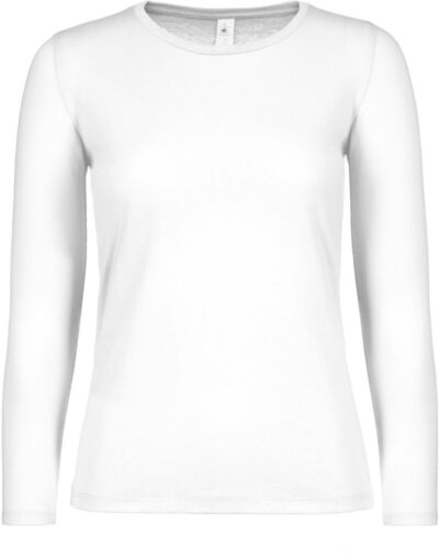 Damen T-Shirt langarm B&C | #E150 LSL /women