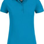 Damen Piqué Polo B&C | Safran Timeless /women