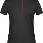 Damen Piqué Polo Stripe Daiber | JN 727