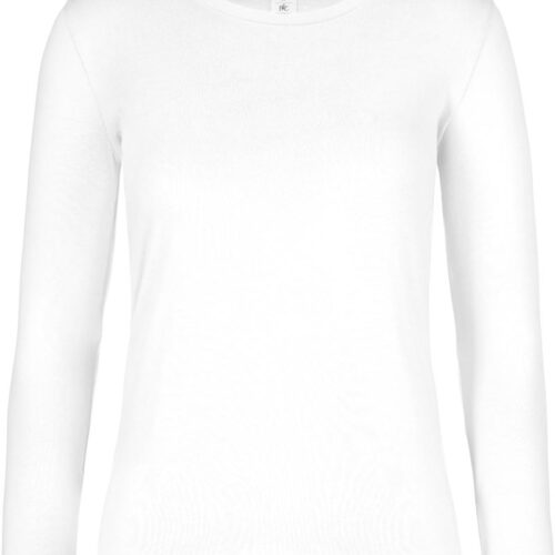 Schweres Damen T-Shirt langarm B&C | #E190 LSL /women Schweres Damen T-Shirt langarm B&C | #E190 LSL /women