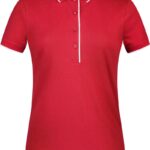 Damen Piqué Polo Stripe Daiber | JN 727