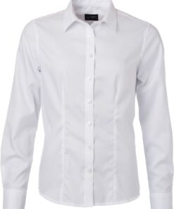 Micro-Twill Bluse langarm Daiber | JN 681