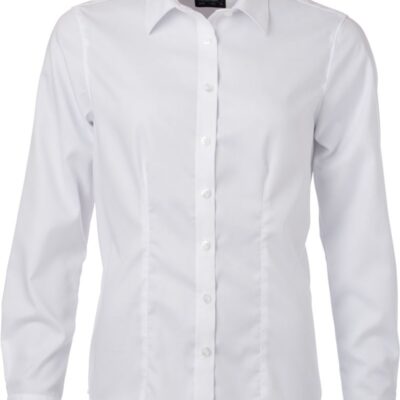 Micro-Twill Bluse langarm Daiber | JN 681