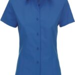 Popeline Bluse kurzarm B&C | Heritage SSL /women