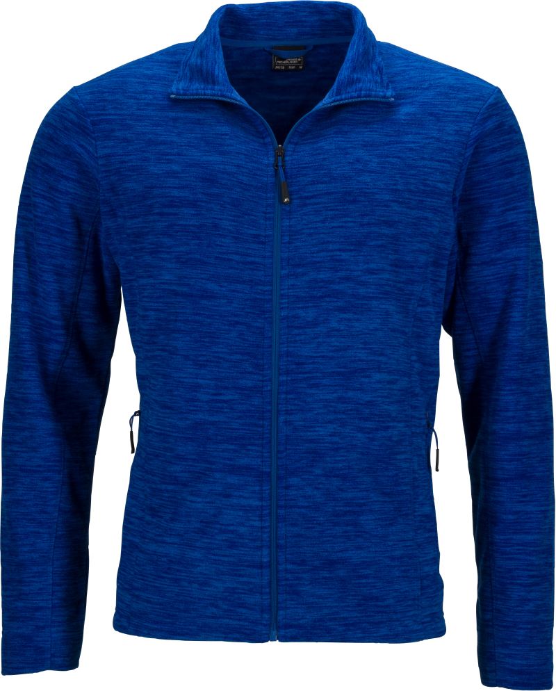 Herren Melange Fleece Jacke Daiber | JN 770