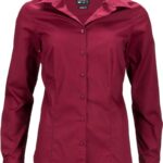 Popeline Business Bluse langarm Daiber | JN 641