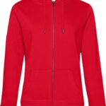 Damen Kapuzen Sweatjacke B&C | QUEEN Zipped Hood_°