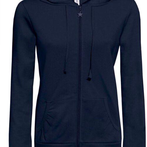 Damen Kapuzen Sweatjacke B&C | Wonder /women