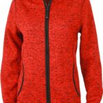Damen Strickfleece Kapuzenjacke Daiber | JN 588