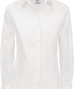 Popeline Bluse langarm B&C | Heritage LSL /women