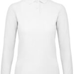 Damen Piqué Polo langarm B&C | ID.001 LSL /women
