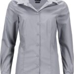 Popeline Business Bluse langarm Daiber | JN 641