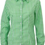 Popeline Karo Bluse langarm Daiber | JN 616