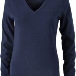 Damen V-Ausschnitt Pullover Daiber | JN 658